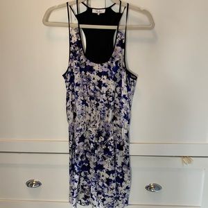 Parker silk mini dress